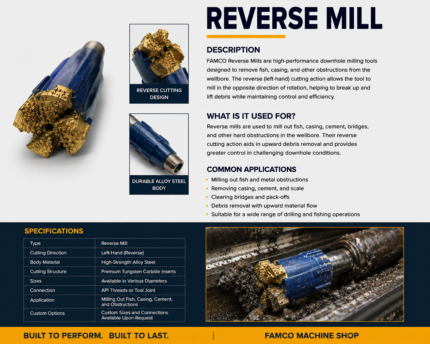 FAMCO Reverse Mill