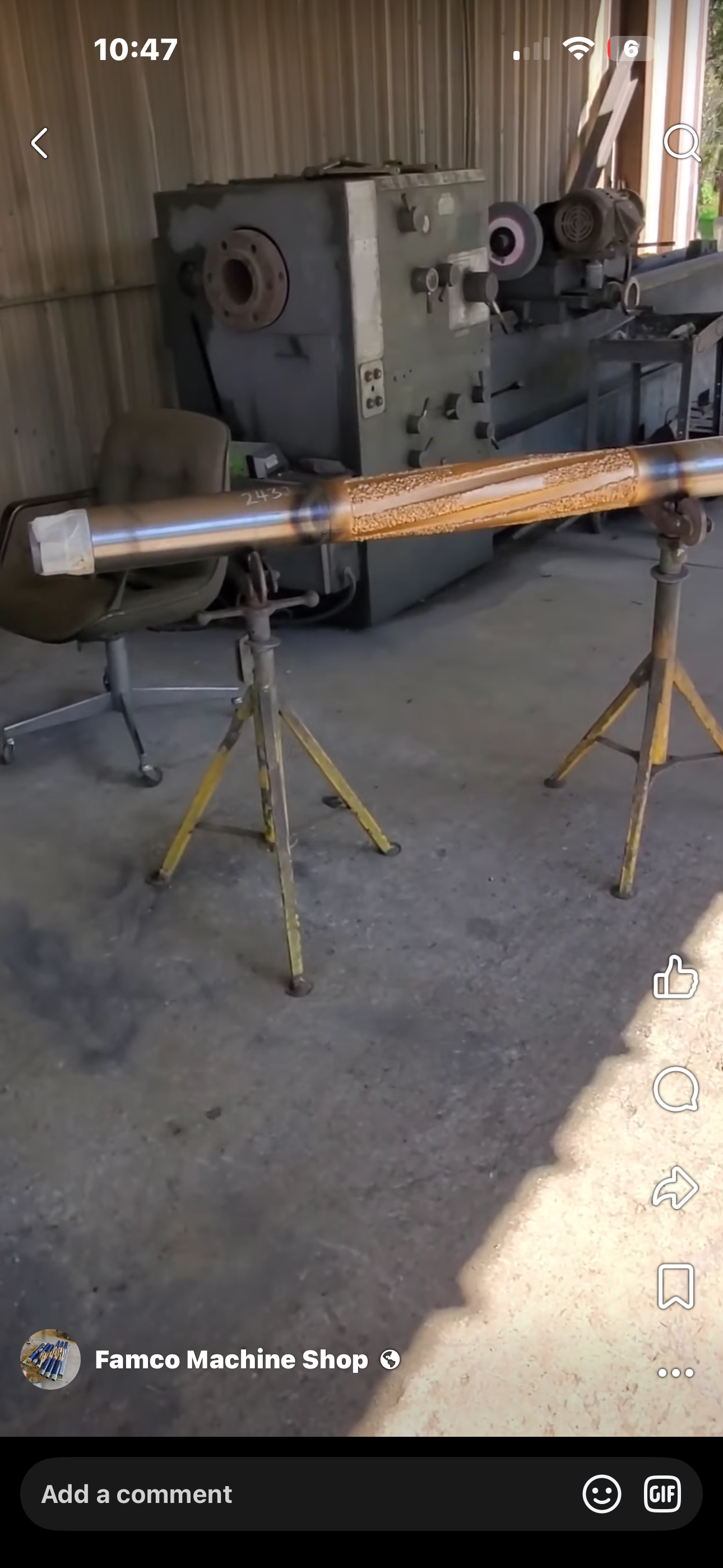 Shop Manufacturing in Progress
